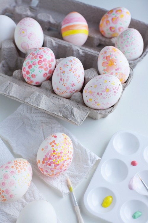 8 New dreamy ways to decorate Easter eggs