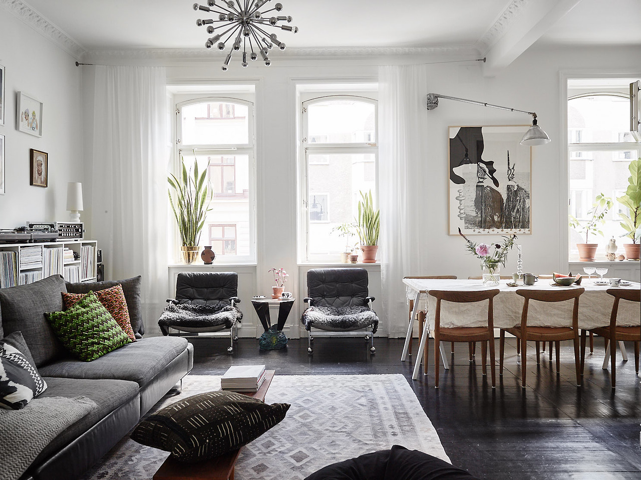 An inviting apartment in Stockholm
