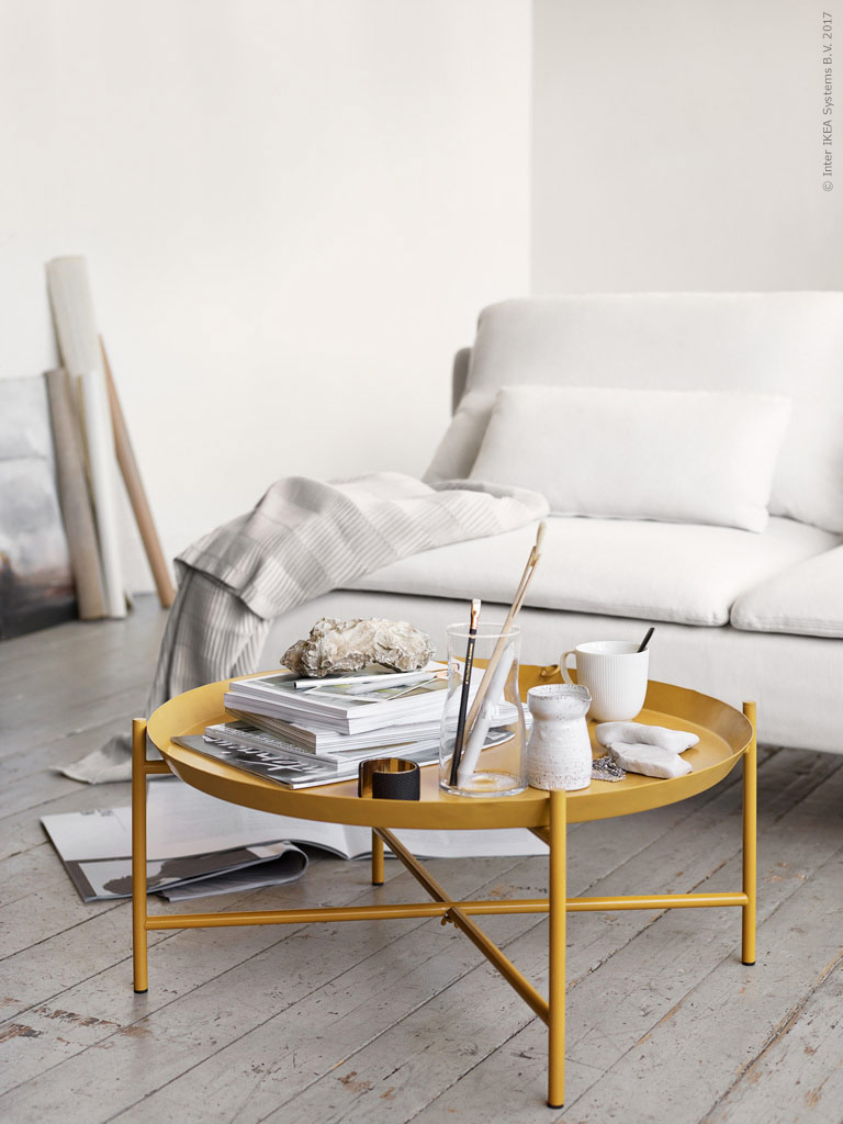 A dreamy Ikea living room
