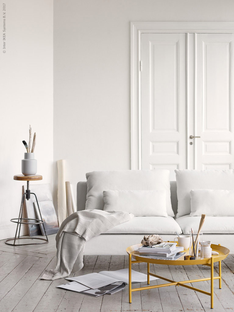 A dreamy Ikea living room