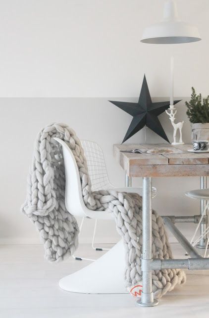 6 Oversized knitted blankets that show this is the perfect winter trend