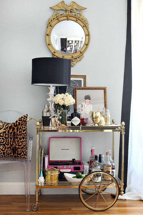 6 Stunning bar carts that say hello to the New Year
