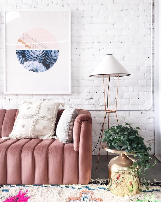 9 Georgeous pink sofas you will be smitten with