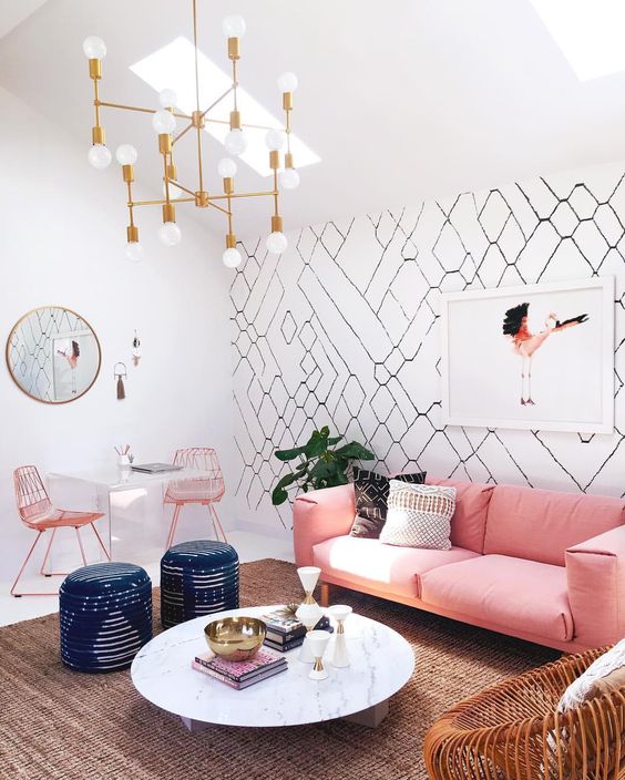 9 Georgeous pink sofas you will be smitten with