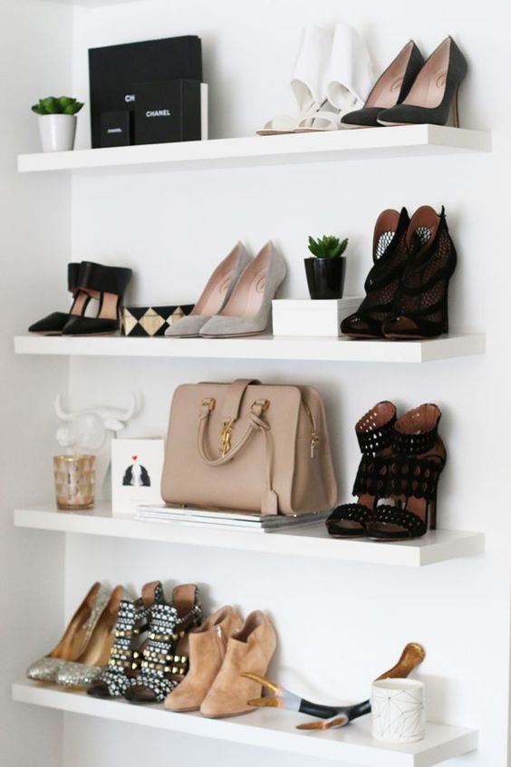 7 Stylish ways to organize your shoes in 2018