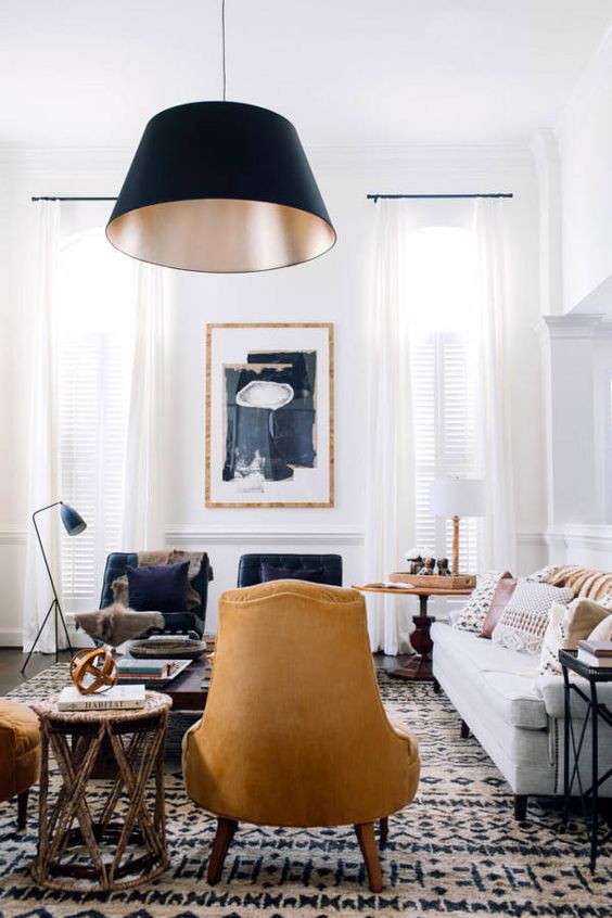 8 Chic ideas that transform a classic living room into a dreamy one