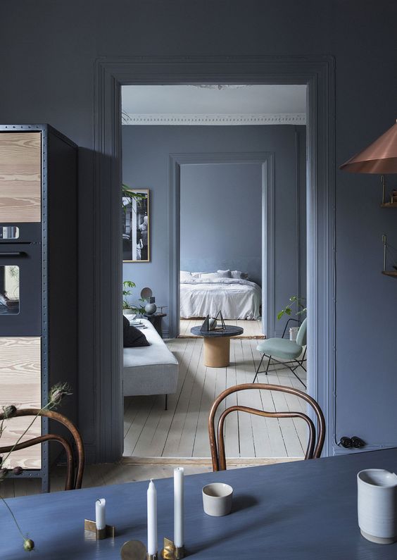 8 Dreamy Scandinavian blue shades you will love for your walls this fall
