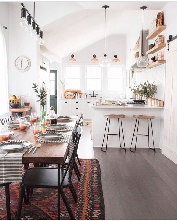7 Boho kitchens that will make you dream this fall