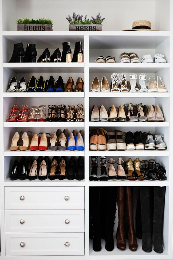 From boots to high-heels here are 5 rules for reorganizing your shoe closet this fall