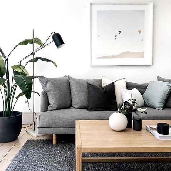 7 Gray living rooms that match the cold season