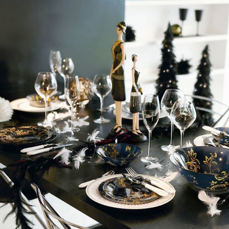 8 Table setting ideas for New Year’s Eve