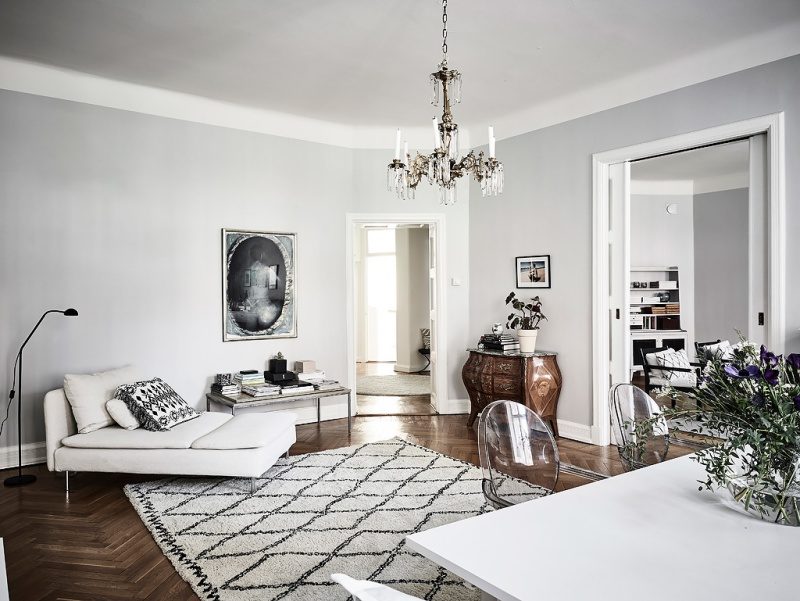 Picture of Elegant Scandinavian apartment with dreamy details - Daily Dream Decor