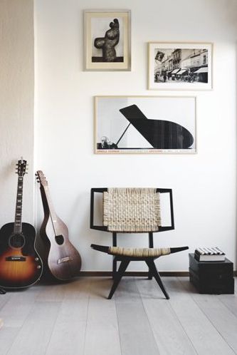 How to incorporate music instruments into your dreamy home design