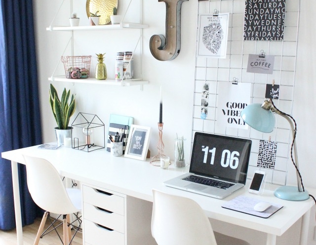 Dreamy affordable home office - Daily Dream Decor