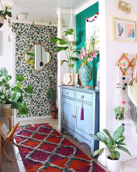 7 Bohemian interiors for a darling spring