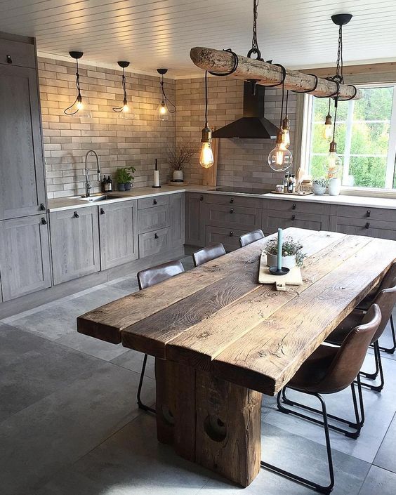 9 Amazing farmhouse tables that will make your kitchen space truly chic