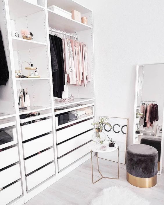 7 Cool wardrobes spaces that will inspire you this spring