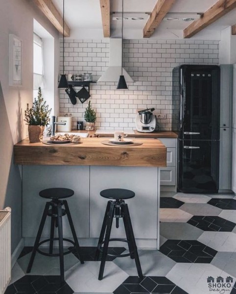 5 Tiny kitchen island ideas for the perfect kitchen space - Daily Dream ...