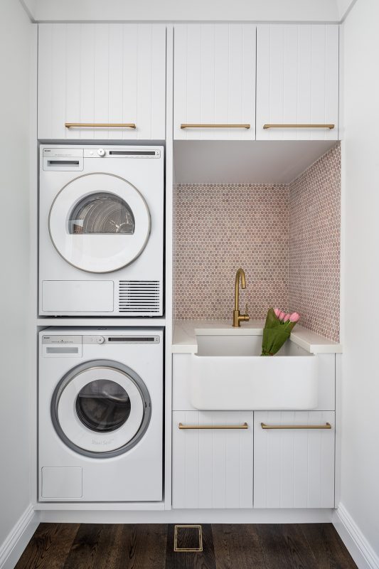How to organize the laundry room