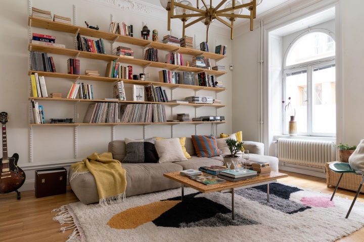 Cozy and warm Scandinavian apartment